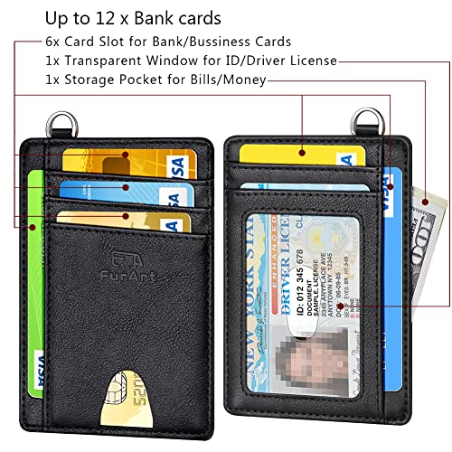 Furart Slim Minimalist Wallet, Front Pocket Wallets, Rfid Blocking, Credit Card Holder For Men&Women #TOP5