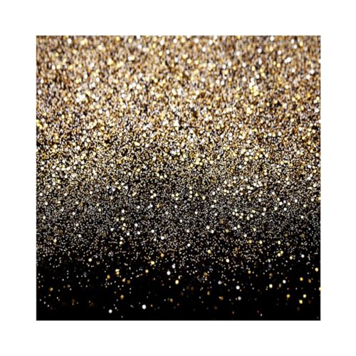 LIFKICH Telón de Patrón de Estrellas Brillante para Fotografía de 200x200 Cm Material Poliéster, Accesorio para Fotográfico en Interiores y Videos
