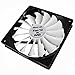 AABCOOLING Silent Jet Fan 12 - Un Silencioso y Muy Efectivo Ventilador 120mm, Fan PC, Cooler 12V, Ventilador 12cm, Ventilador Externo Portatil, 104 m3/h, 1100 RPM 12,9 dB(A)