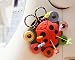 Ladybug Sewing Organizer by Smartneedle | A Beautiful Sewing Caddy that carries sewing bobbins, Scissors and it is a Pincushion as well | A Wonderful Gift for Every Art and Craft Lover