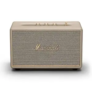 Marshall Acton III Wired Connectivity Stereo Home Speakers with Bluetooth 5.2 & RCA or 3.5mm Input Cream