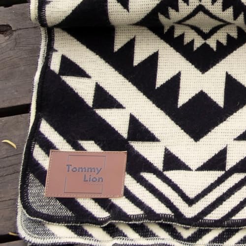 Tommy Lion Alpaca Wool Blanket 80 X 45 Inch thumb #4