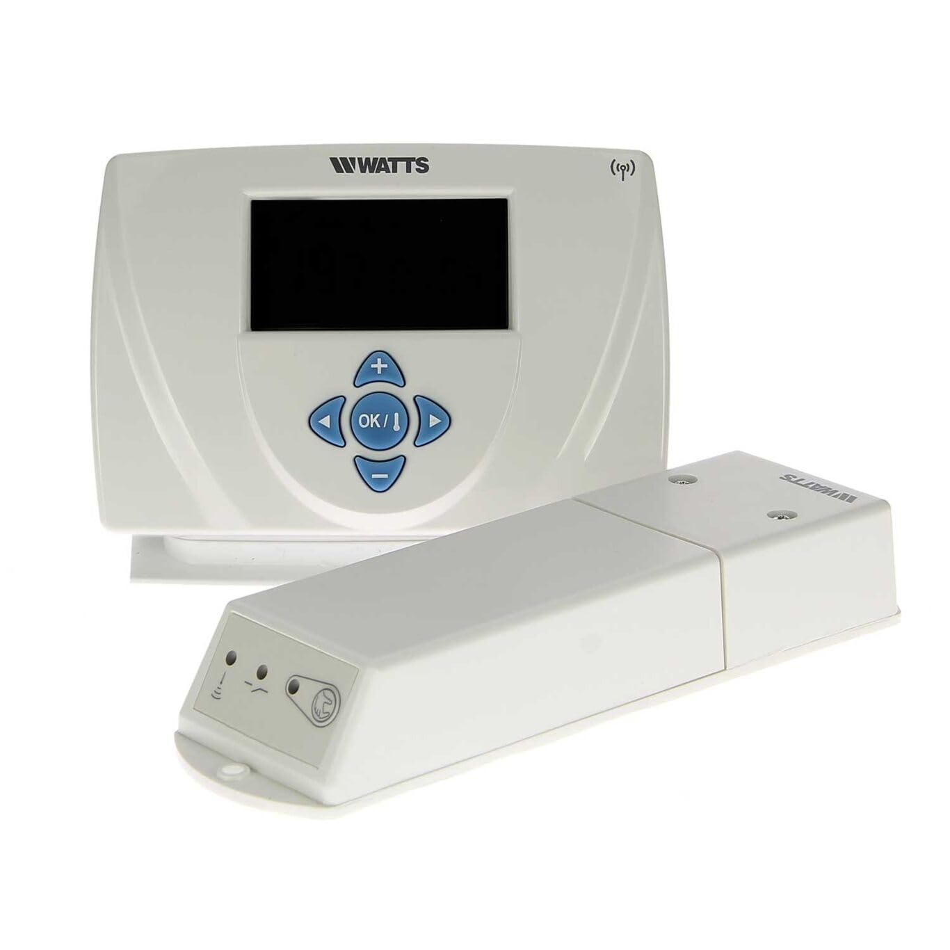 Termostato senza fili programmabile – Ricevitore + Trasmettitore Incluso – Caldaia e pavimento riscaldato – Batterie AA
