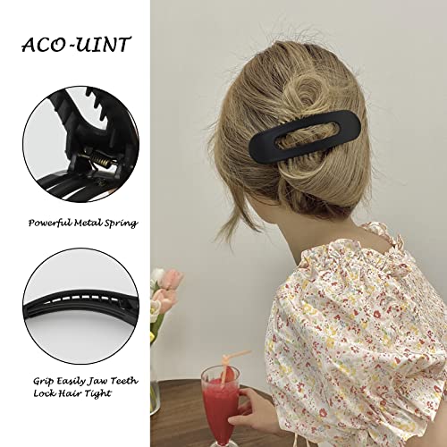 Set de 8 pinzas de cocodrilo grandes para cabello miniatura 3