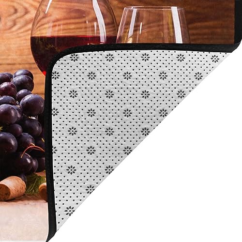 Tapis antidérapant lavable BONDIJ grand format pour patio chic