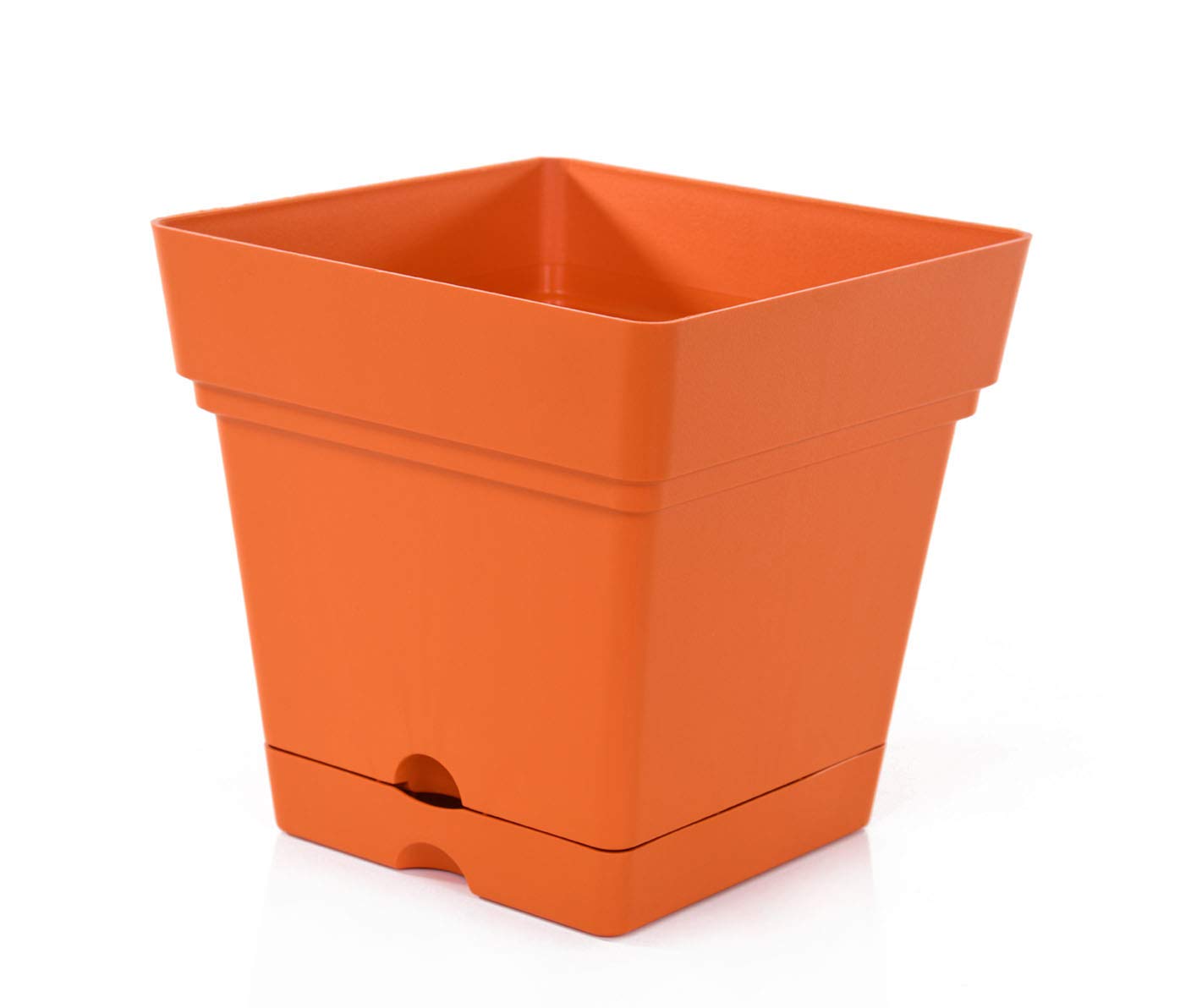 Amazon.com : Mintra Plastic Pots for Plants, Square Planter for