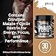 Warrior Pump Pre-Workout Pulver 225 g – Stickoxid-Ergänzung – ohne Stimulanzien, koffeinfrei – enthält Citrullinmalat, zyklisches Dextrin für Energie und Konzentration – 30 Portionen (Cola-Würfel)