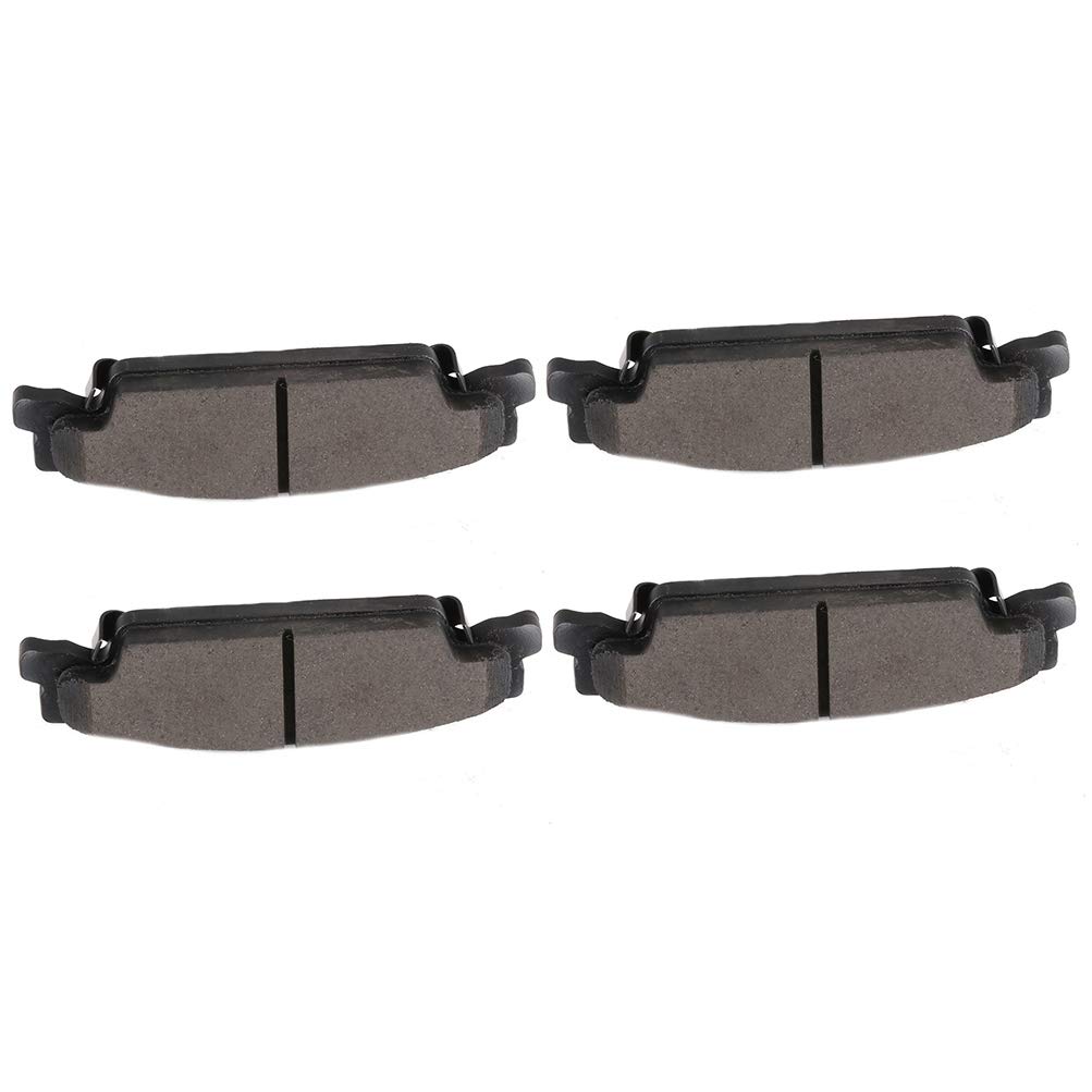 cciyu D922 Ceramic Rear Brake Pad Set Fit For 2003-2007 For Cadillac CTS,2005-2011 For Cadillac STS,2005-2008 For Pontiac Grand Prix