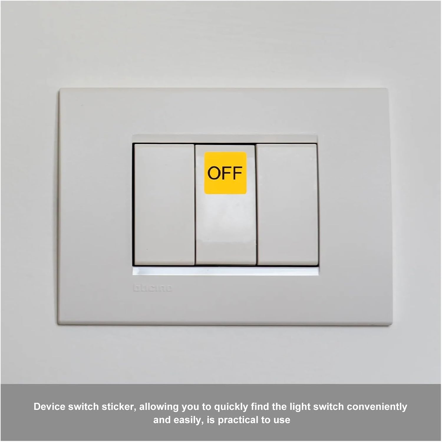 On Off Decal Sticker 80Pcs on Off Device Sticker Pack PVC Adhesive Label Sticker Caution Warning Decal for Light Switches Office Home Factory Bedroom for Light and Equipment