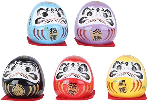 達磨だるま陶器オブジェ置物インテリア工芸品美術品A2900