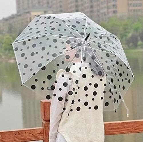 Image of Holographic /Transparent Fashion Rain Sunshade Umbrella P