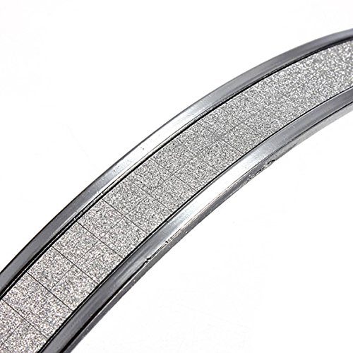 Yahead 10Pcs Door Knobs Pull Europe Style Grind Arenaceous Rhinestone Crystal Furniture Cabinet Cupboard Wardrobe Door Drawer Pull Handle Kitchen Knobs (160Mm, Sliver 2) #TOP4