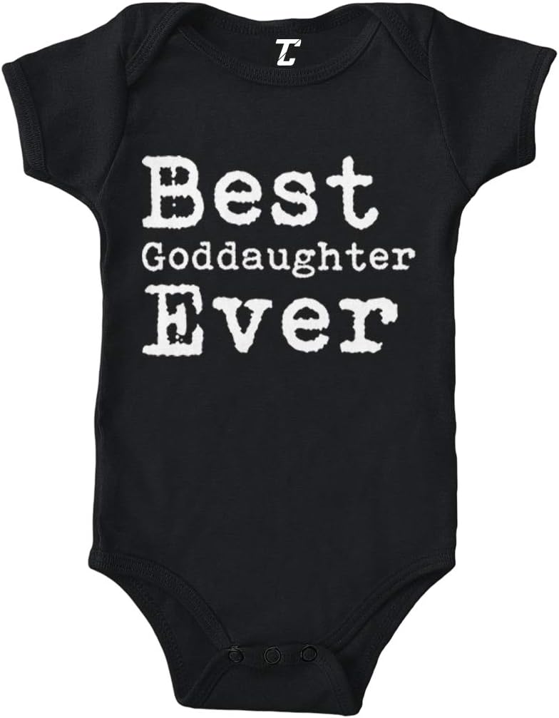 Tcombo Best Goddaughter Ever - Birthday Gift Bodysuit
