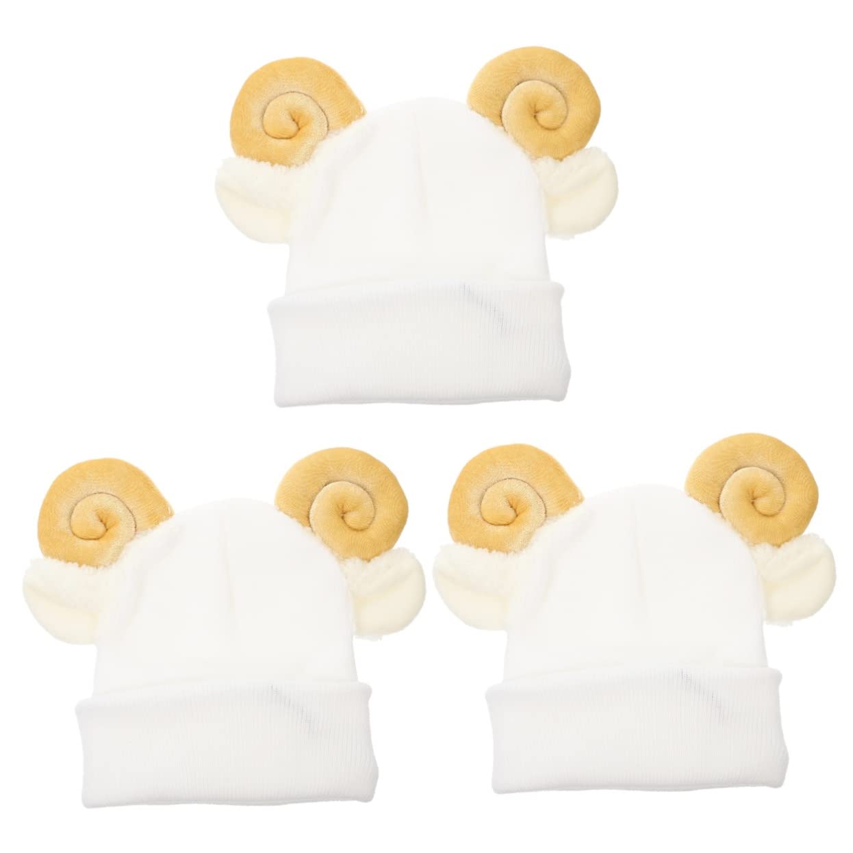 BESPORTBLE 3pezzi Copertura Casco Per Casco Da Sci Invernale Con Design Cartone Animato Copertura Lavabile Per Sport Invernali Protezione Morbida e Antiscivolo Divertente Accessorio Per