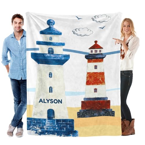 Joyestore Ships Next Day-Vintage Anchor Personalized Name Dog Bed Blanket Thanksgiving Blanket Decor,50