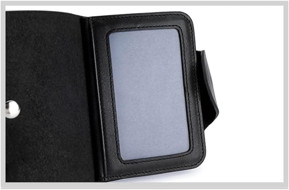 Multifunctional Key Case Men's Business Waist Hanging Key Chain Card Case Leather Key Case (D 10.5 * 8.5 * 3cm)