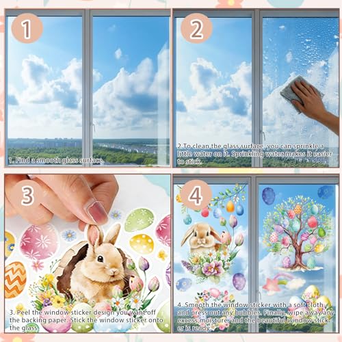 Decoraciones Adhesivas Dobles para Ventanas - 9 Hojas miniatura 7