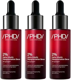 /PHD/ 2% Alpha Arbutin Depigmentation Serum | Alpha Arbutin Serum for Pigmentation & Dark Spots | Face Serum for Women & M... Price In India