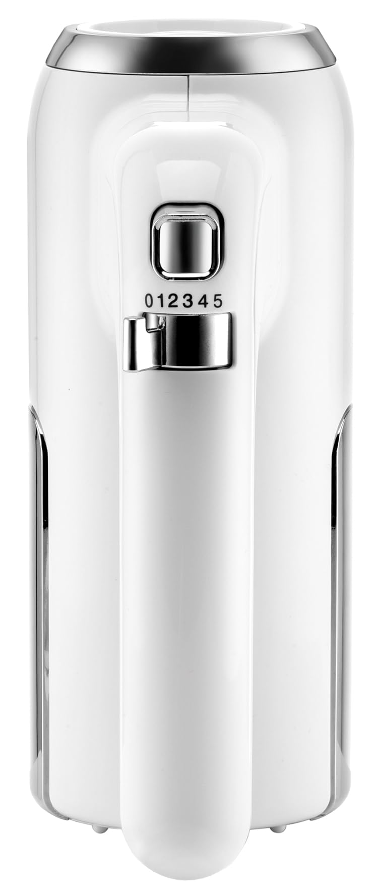 Unold 78710 Handmixer - Mixer, Weiß, 450W, Edelstahl, BPA-frei, spülmaschinengeeignet, 5 Geschwindigkeitsstufen, Aufschlagen, Rühren, Kneten, Auswurftaste, Sahne schlagen, Kuchen- und Brotteig rühren