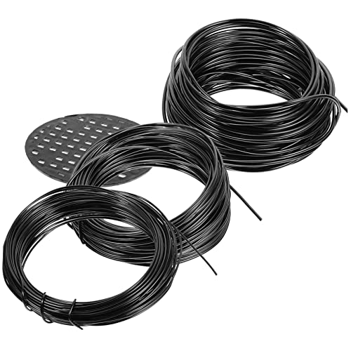 Sosoport Flexible Bonsai Wire Set 100ft Plant Training Wire Garden DIY Kit for Climbing Frame