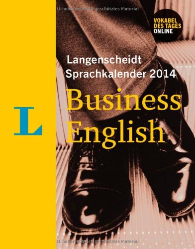 Langenscheidt Sprachkalender 2014 Business English - Kalender Langenscheidt Sprachkalender 2014 Business English - Kalender