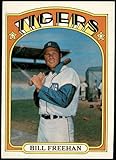 1972 Topps #120 Bill Freehan Detroit Tigers (Baseball Card) NM Tigers