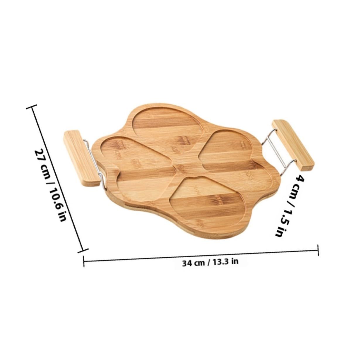 Teller Unterteilt Porzellan mit Keramik und Edelstahl Multifunktionales Serviertablett für Salate und Party Kreatives Essensgericht mit Elegantem Design