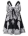 Plus Size Swimwear Printed Tankini Swimsuits 2 Pieces Beachwear with Swim Shorts