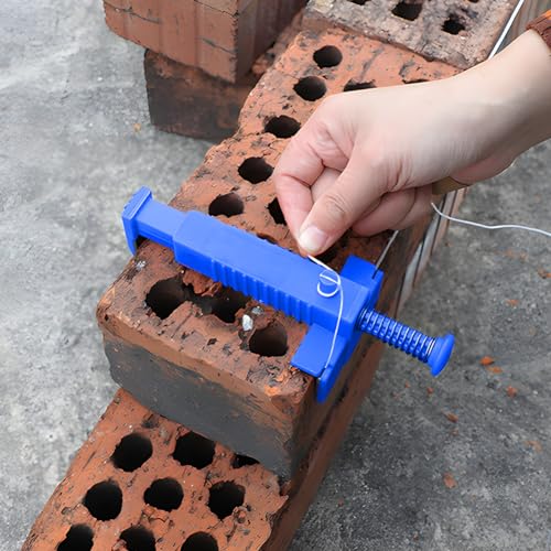 Atyhao 2PCS Brick Liner Runner Wire Drawer Bricklaying Tool Leveling Measuring Tool Engineering Accessory Masonry Tools(#1) - Image 4