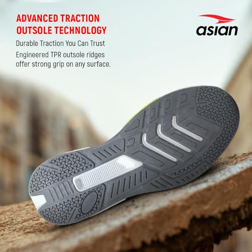 Image of ASIAN Powerplay-23 Men's Running Shoes | Lightweight Sports Sneakers with Soft Cushion Sole | Breathable Knit Upper | Ideal for Gym, Walking, Jogging, Training
