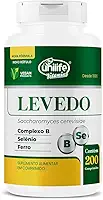 Levedo De Cerveja + Complexo B 450mg Unilife 200 Comps