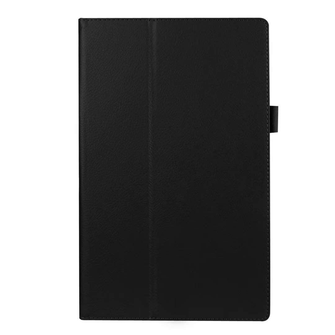 for Amazon All-New Kindle Fire HD10 7th 9th Generation Smart Cover, Ultra Slim Folio Stand Auto Sleep/Wake Up Leather Case for All New Fire HD 10 (2017 2019 Release) 10.1 inch (Black)