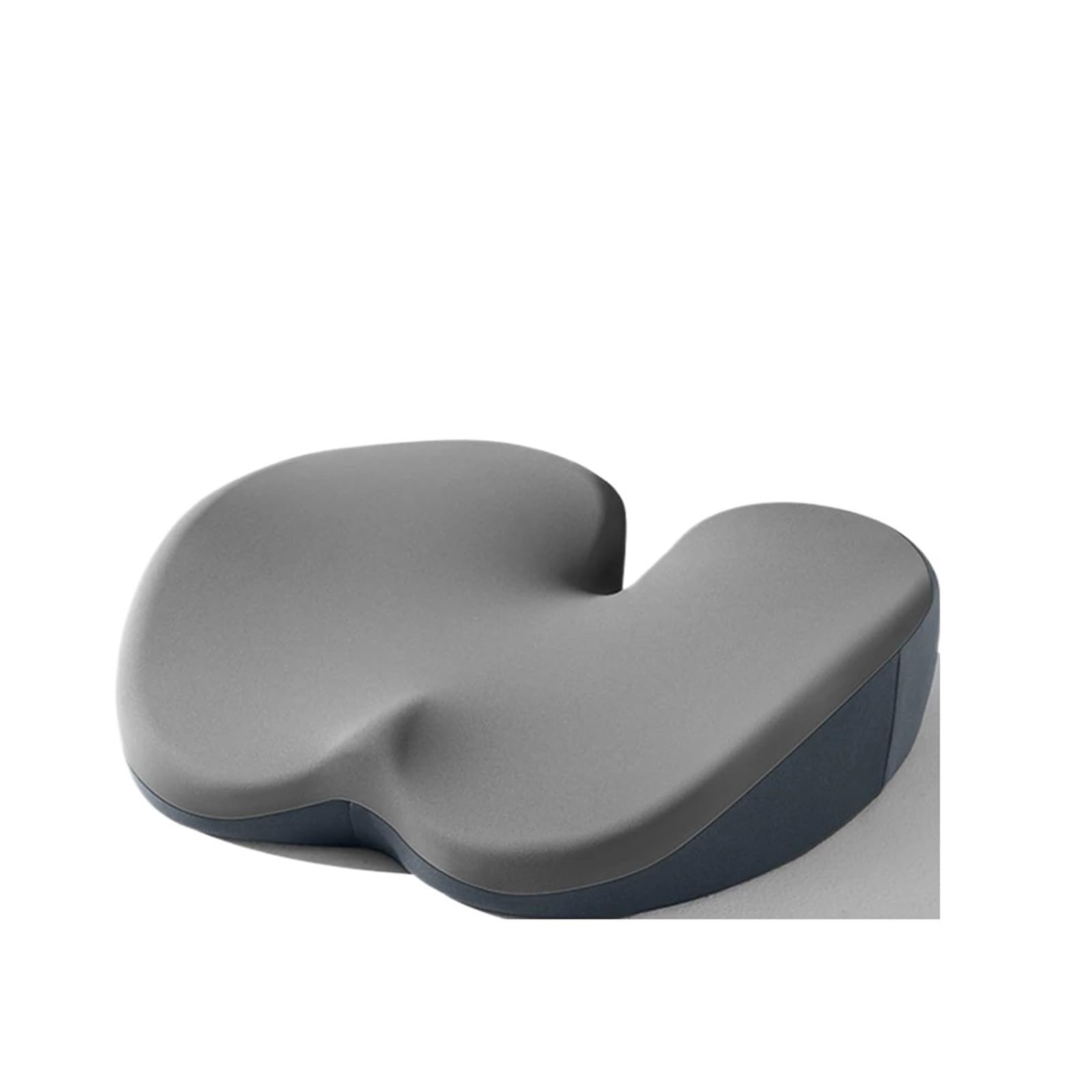 Cuscino Per Auto Sedile conducente principale for auto, cuscino di rialzo in memoria ortopedico antiscivolo, comodo for sedia da ufficio(GREY_FOAM_ONLY 1PC)