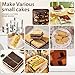 6 PCS Square Cookie Cutter Set - Cookie Cutters (1.5-4 Inch), Stainless Steel Set for Baking, Cookies, Biscuits & DIY - Durable Square Cutters for Holiday & Daily Use