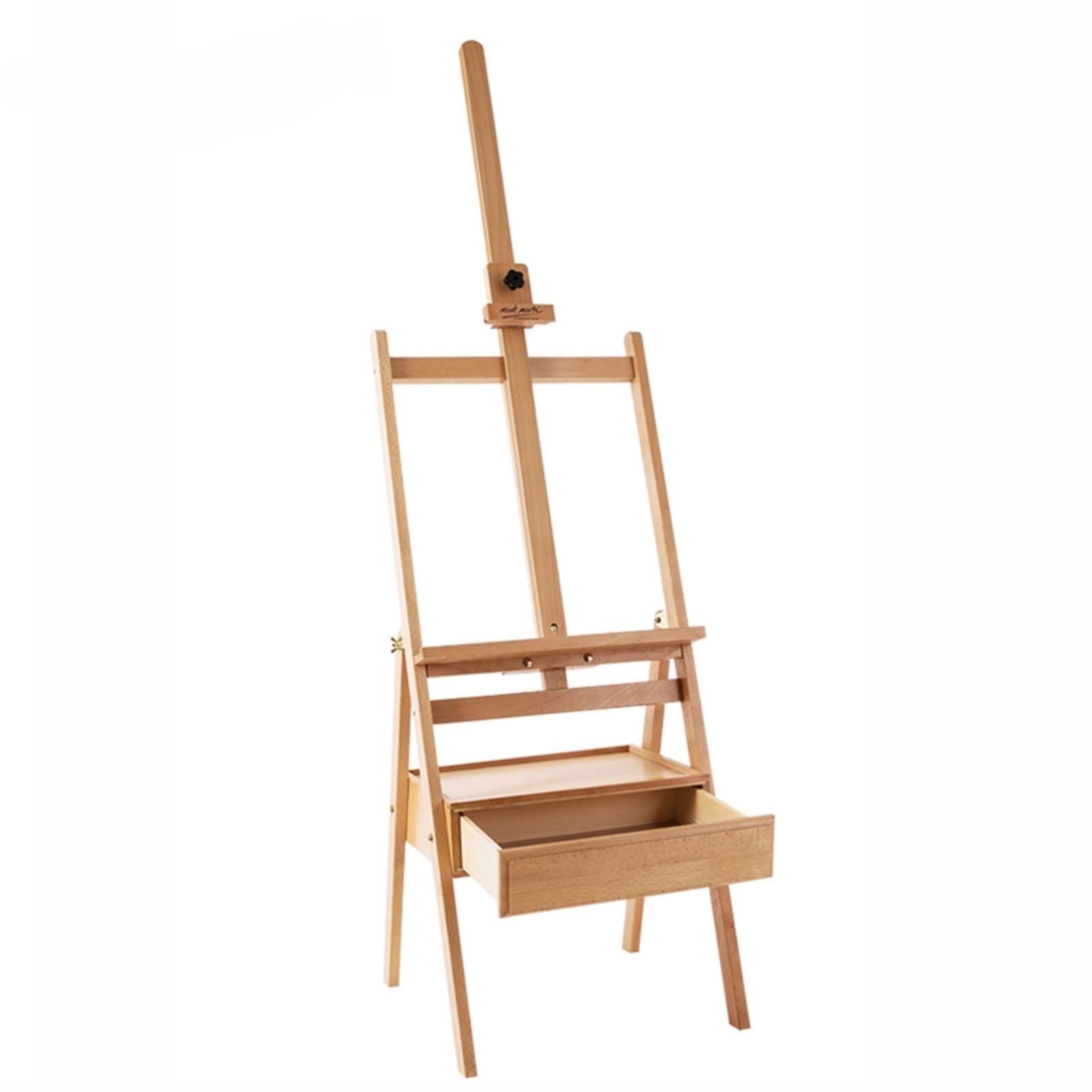 CWCQGH Tabletop Easel Easels Adjustable Beech Easel for The Artist Painting Sketch Easel Drawing Table Box Oil Paints Easel Table Art Supplies for Painting