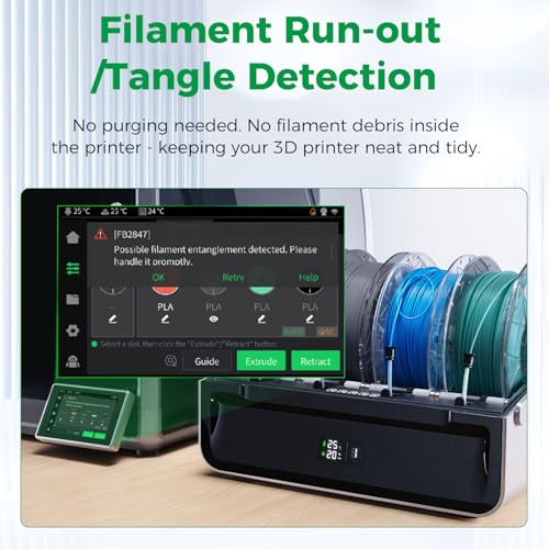 Image of Official CREALITY CFS-C, Multi-Color Smart Filament System for K1 Series 2025 /K1 Max 2025 /K1C 2025 /K1 Max /K1C /K1 /K1 SE, 3D Printing, RFID Auto-Loading,External Cutter,Filament Runout &Tangle Detection