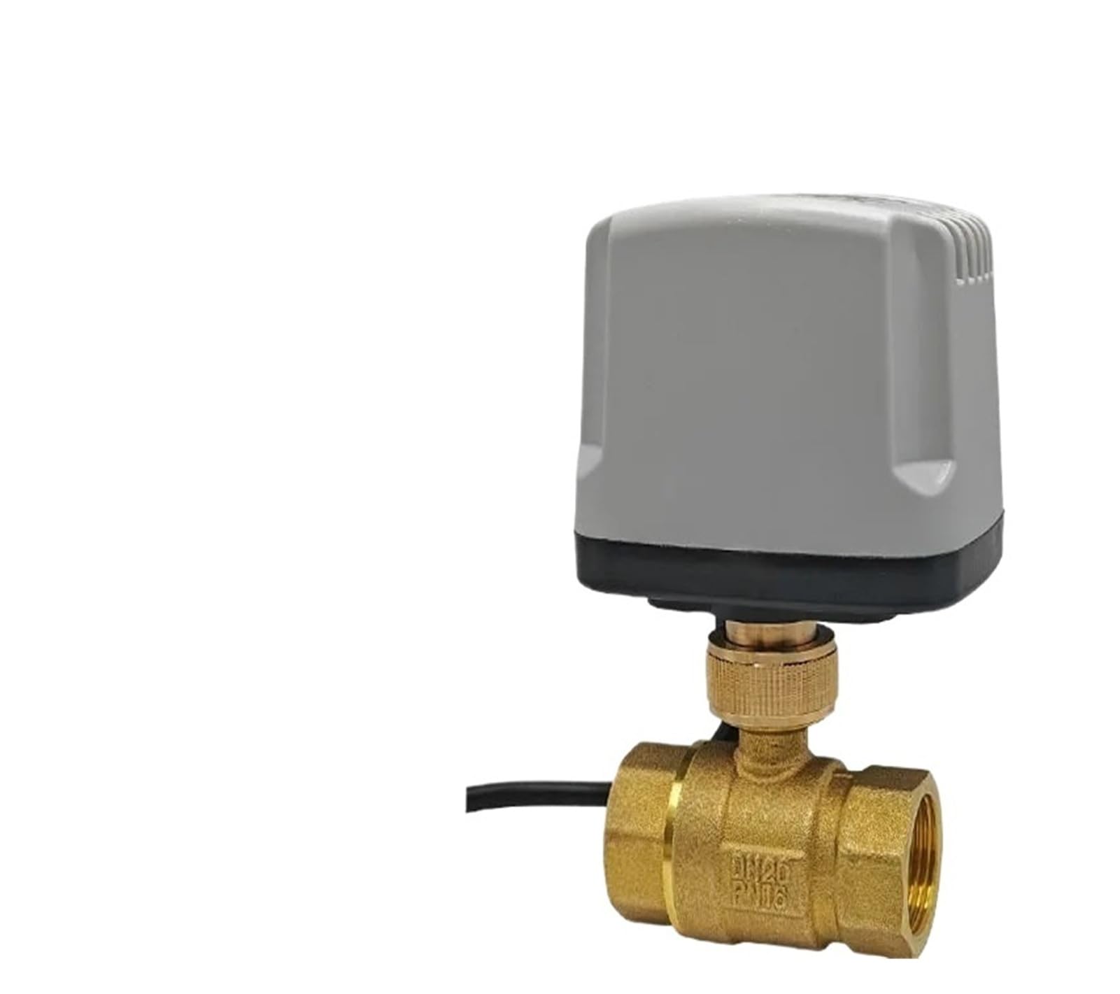 Vanne motorisée DN25 laiton contre les fuites d'eau avec coupure DC12V
