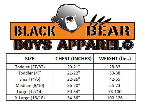 Black Bear Boys’ Athletic T-Shirt thumb #7