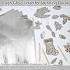 Aluminum Foil Sheets for Embossing, Metal Embossing Foil Art Kit, Gold Craft Foils Sheets, for Children & Adults, in Art Projects & Crafts Classes(Silver) #2