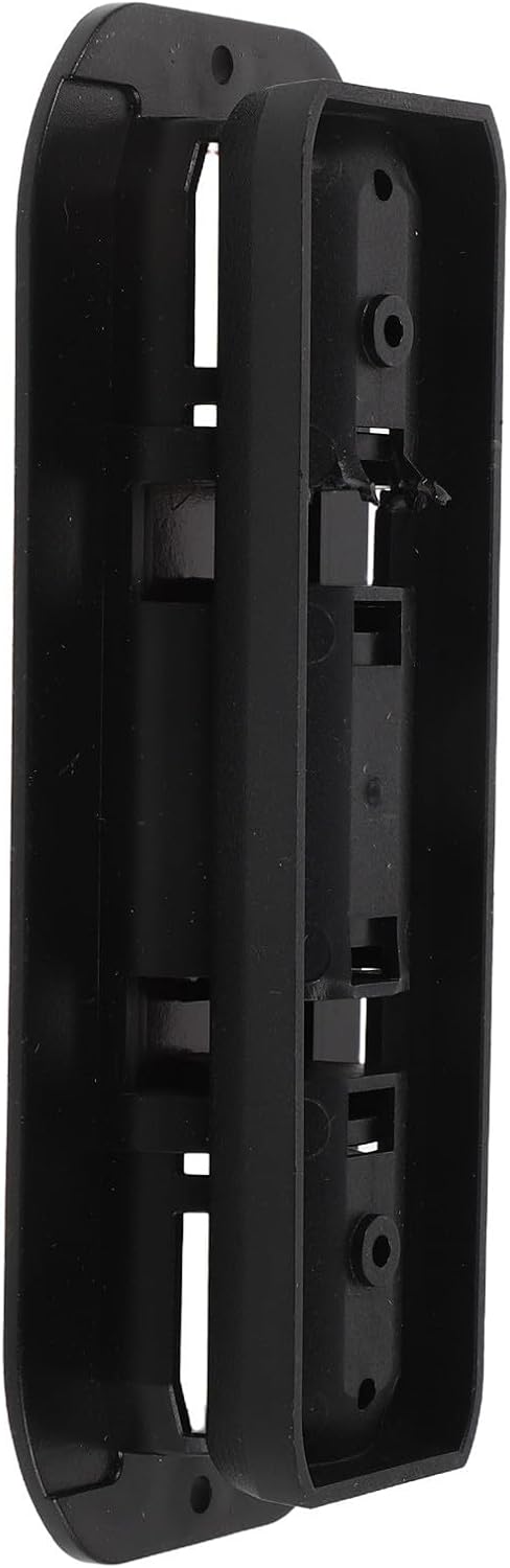 No-Drill Adhesive Video Doorbell Mount with Adjustable Angle Concealed Wiring Bracket Compatible with Ring Blink Flexible Doorbell Holder for Houses and Apartments