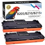 Leize Compatible B205/ B210/ B215 Toner Cartridge 106R04347 106R04346 Replacement for B205 B210 B215 Printer MFP B210DNI B205NI B215DNI Toner, Black High Yields 3,000 Pages, 2-Pack