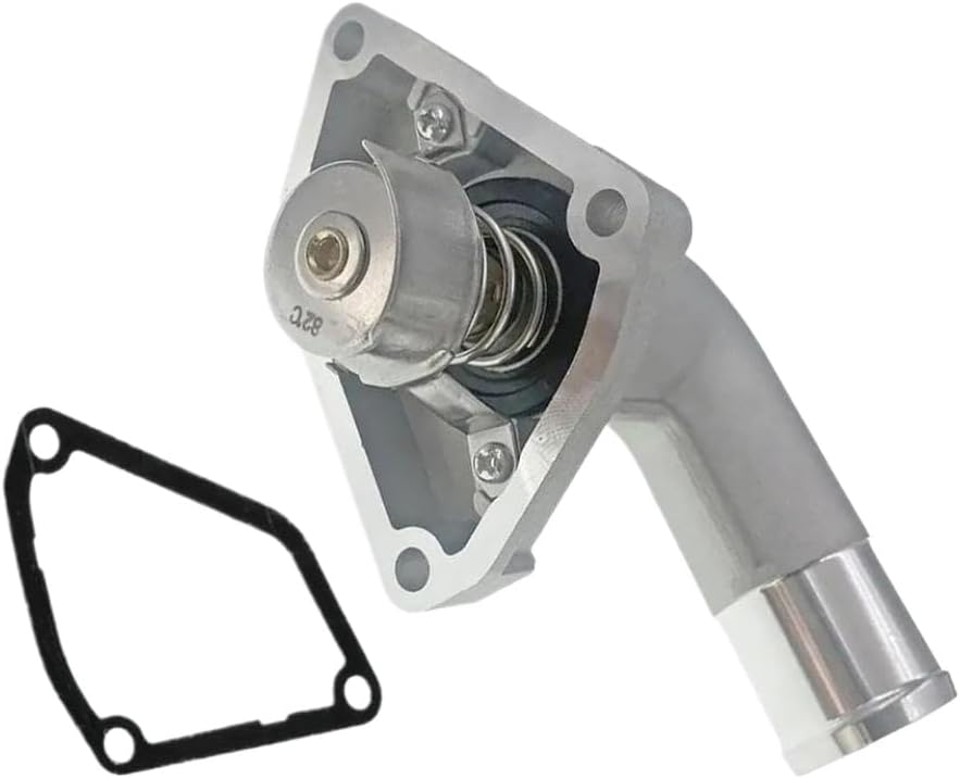 Engine Coolant Thermostat Housing 212009HP0A 21200JA10A 21200-JA10A Compatible With JX35 QX60 Murano V6 3.5L 07-2018
