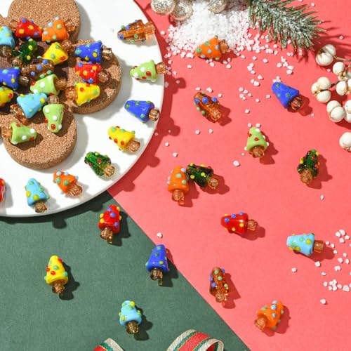Perles en verre soufflé légères pour bijoux sans douleur - 6