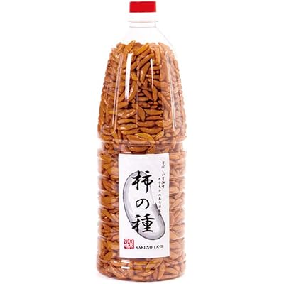 リアライズプラニング リアライズプランニング (でっかいお菓子) ボトル柿の種 550グラム (x 1)