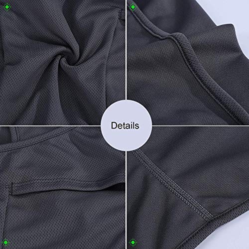 ZARRS Sturmhaube,Balaclava Tarnung Vollmaske Winddicht Leicht Balaclavas Männer Frauen für Outdoor Motorrad Radfahren Sport Nylon Huang-Fan – Bild 7