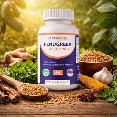 Vitamatic Fenugreek Seed Extract Capsules