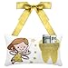 Malihome Tooth Fairy Pillow with Pocket for Girls and Boys Kids Tooth Pillow Toothfairy Gifts Tooth Keepsake Pouch 8.6 x 4.8 inches (for Girls)