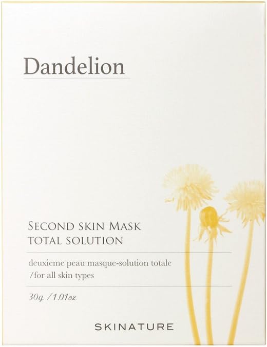 [SKINATURE] Dandelion Second Skin Mask Total Solution 10pcs (1set)