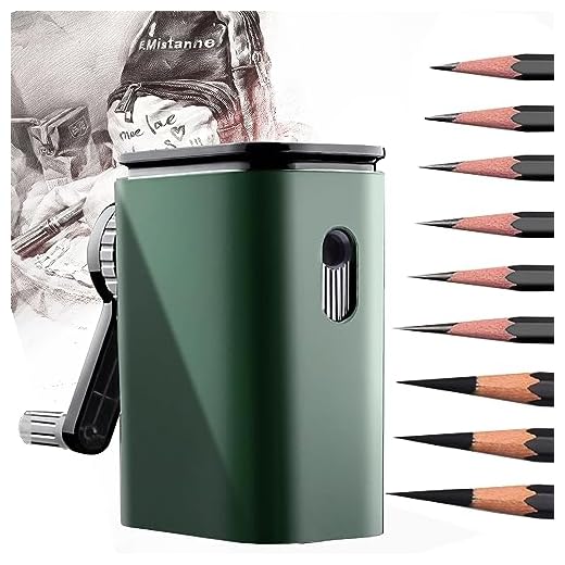 Sacapuntas de escritorio, 9 marchas ajustables, Estudiantes de arte profesional utilizan, Oficina Salón de Clases Dibujo y Hogar Regalo del día de los niños