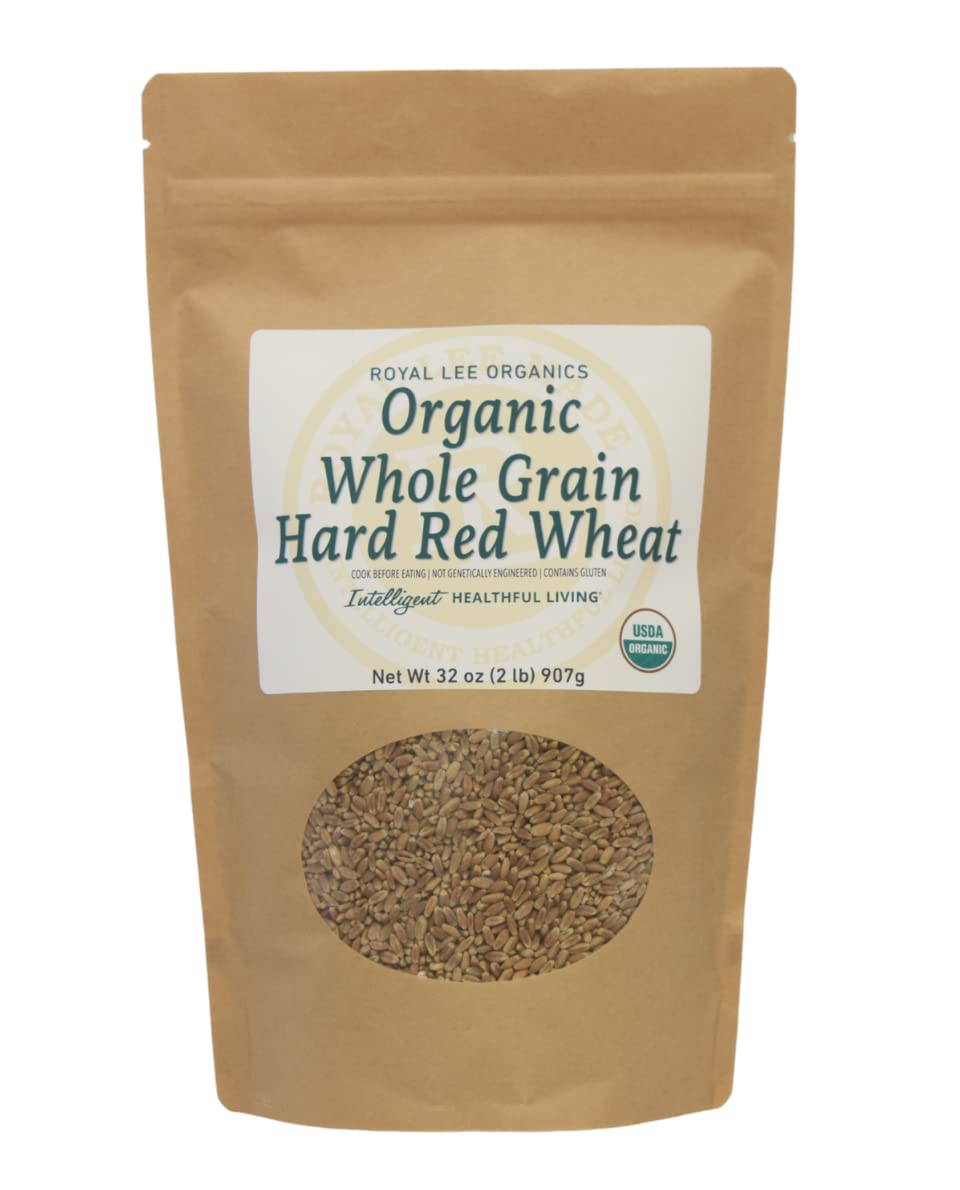 Royal Lee Organics Organic Hard Red Wheat Berries 10 lb bag